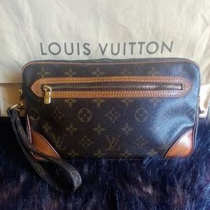 💯Authentic Louis Vuitton Marly Dragonne GM Clutch